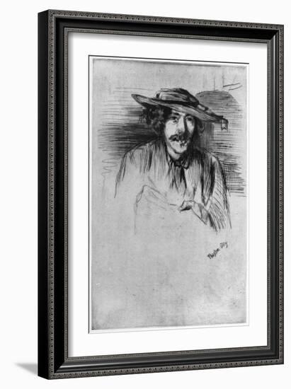 Whistler, 1859-James Abbott McNeill Whistler-Framed Giclee Print