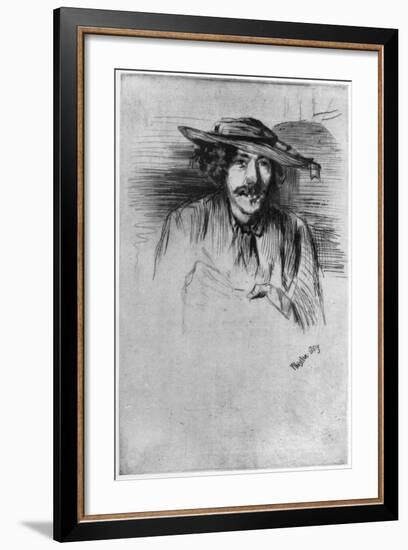 Whistler, 1859-James Abbott McNeill Whistler-Framed Giclee Print