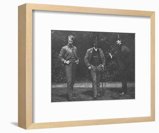 'Whistler, Chase, and Menpes', c1885, (1904)-Unknown-Framed Photographic Print