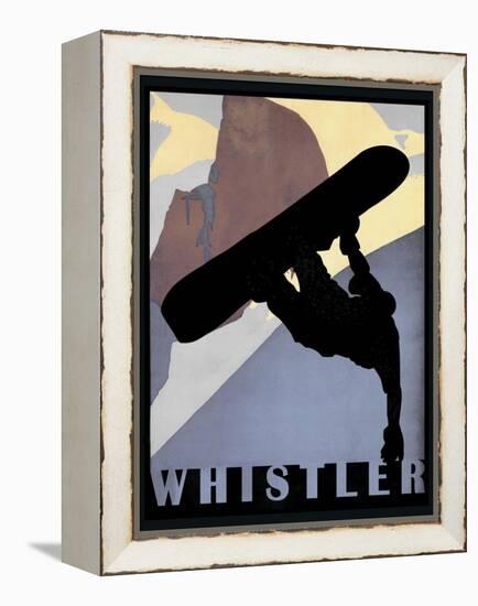 Whistler Mountain Winter Sports II-Tina Lavoie-Framed Premier Image Canvas