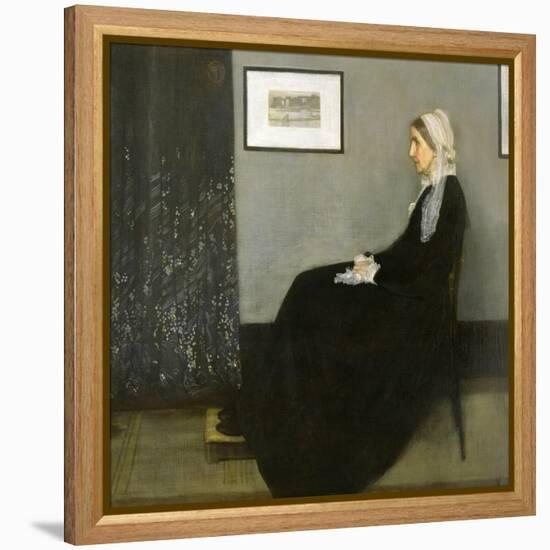 Whistler’s Mother, 1871-James Abbott McNeill Whistler-Framed Stretched Canvas