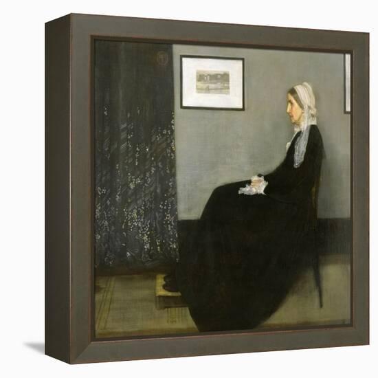 Whistler’s Mother, 1871-James Abbott McNeill Whistler-Framed Stretched Canvas