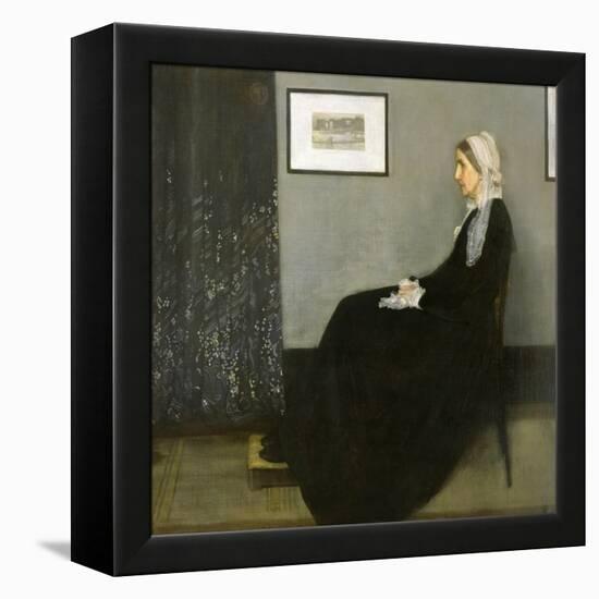 Whistler’s Mother, 1871-James Abbott McNeill Whistler-Framed Stretched Canvas