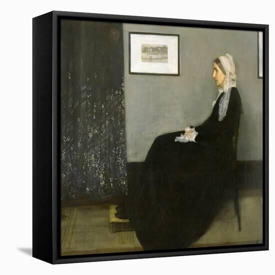 Whistler’s Mother, 1871-James Abbott McNeill Whistler-Framed Stretched Canvas