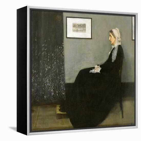 Whistler’s Mother, 1871-James Abbott McNeill Whistler-Framed Stretched Canvas