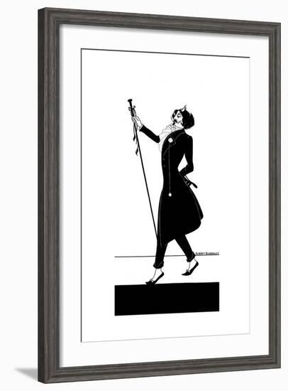 Whistler-Aubrey Beardsley-Framed Giclee Print