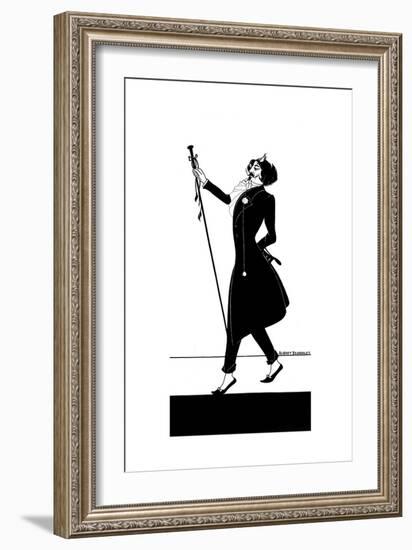 Whistler-Aubrey Beardsley-Framed Giclee Print