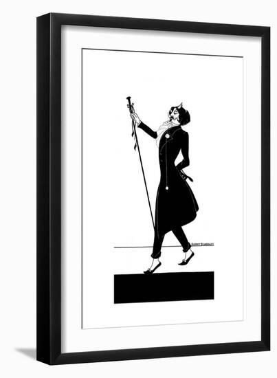 Whistler-Aubrey Beardsley-Framed Giclee Print