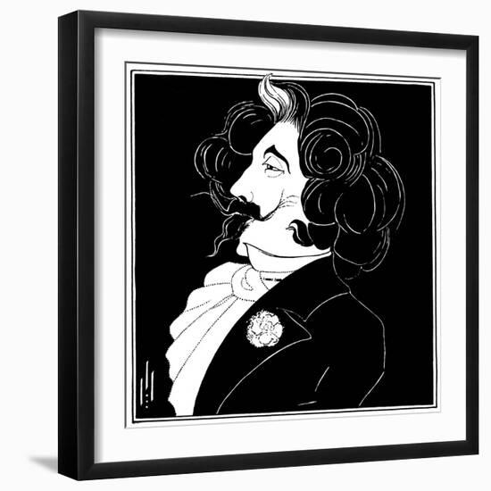 Whistler-Aubrey Beardsley-Framed Art Print