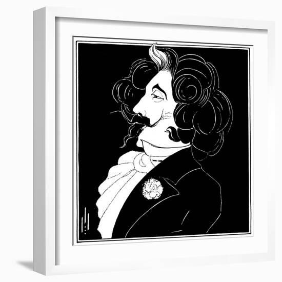 Whistler-Aubrey Beardsley-Framed Art Print