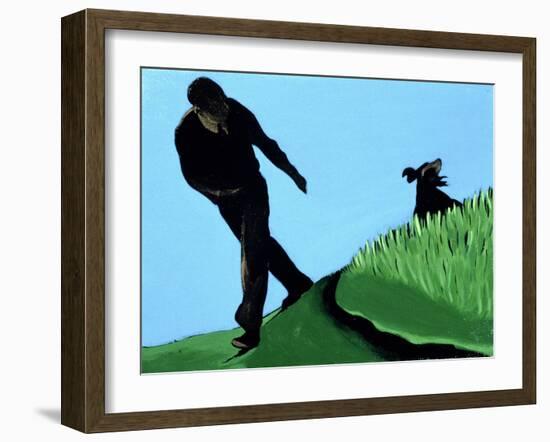 Whistling Him Back, 1997-Marjorie Weiss-Framed Giclee Print