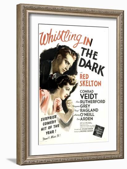 Whistling in the Dark, 1941-null-Framed Art Print