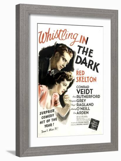 Whistling in the Dark, 1941-null-Framed Art Print