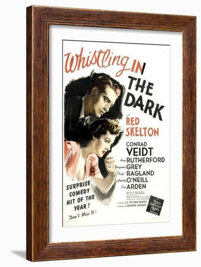 Whistling in the Dark, 1941-null-Framed Art Print