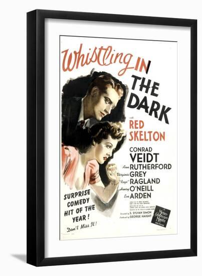 Whistling in the Dark, 1941-null-Framed Art Print