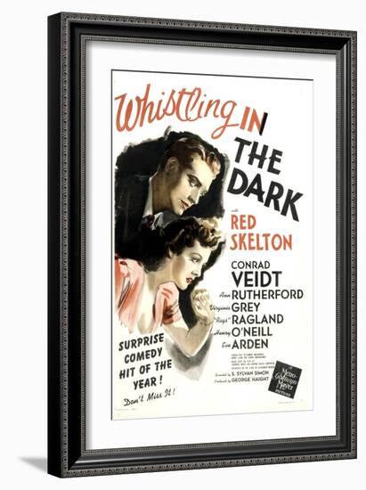 Whistling in the Dark, 1941-null-Framed Art Print