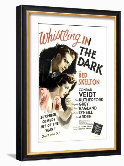 Whistling in the Dark, 1941-null-Framed Art Print