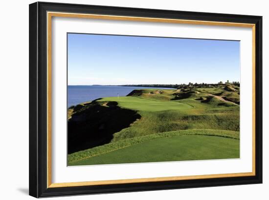 Whistling Straits Golf Club Irish Course, Hole 12-Dom Furore-Framed Premium Giclee Print