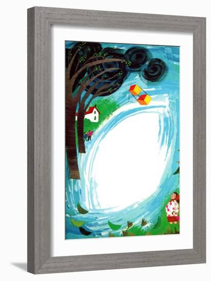 Whistling Wind - Jack & Jill-Allan Eitzen-Framed Giclee Print