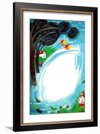 Whistling Wind - Jack & Jill-Allan Eitzen-Framed Giclee Print