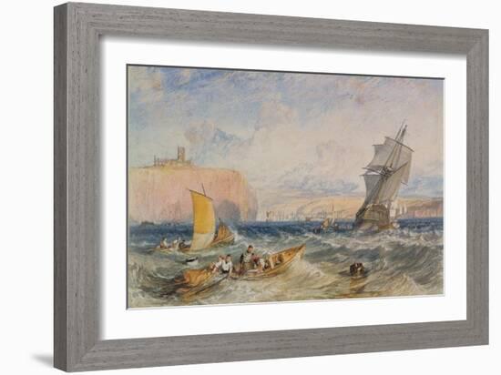 Whitby, 1824-J. M. W. Turner-Framed Giclee Print