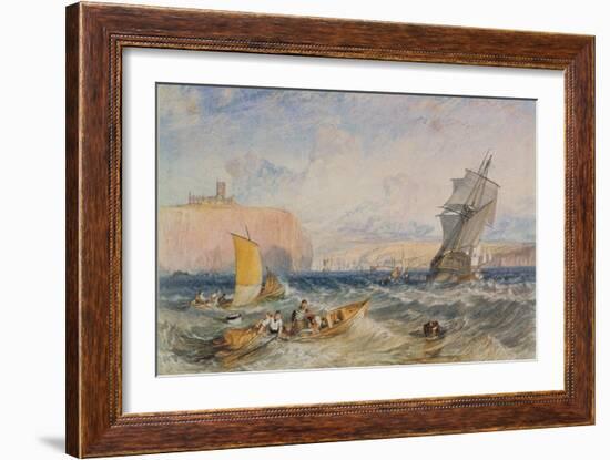 Whitby, 1824-J. M. W. Turner-Framed Giclee Print