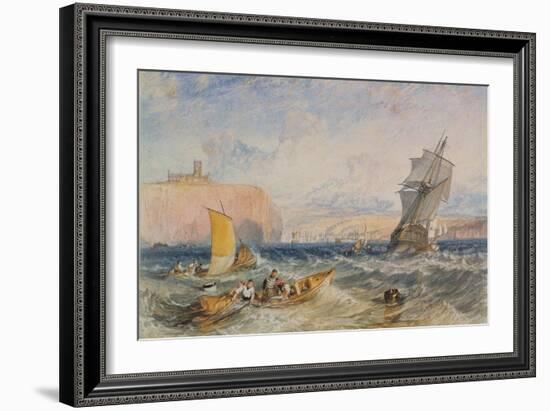 Whitby, 1824-J. M. W. Turner-Framed Giclee Print