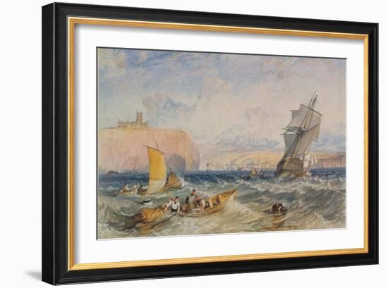 Whitby, 1824-J. M. W. Turner-Framed Giclee Print