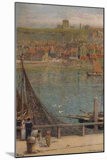'Whitby', 19th-20th century, (1935)-Albert Goodwin-Mounted Giclee Print