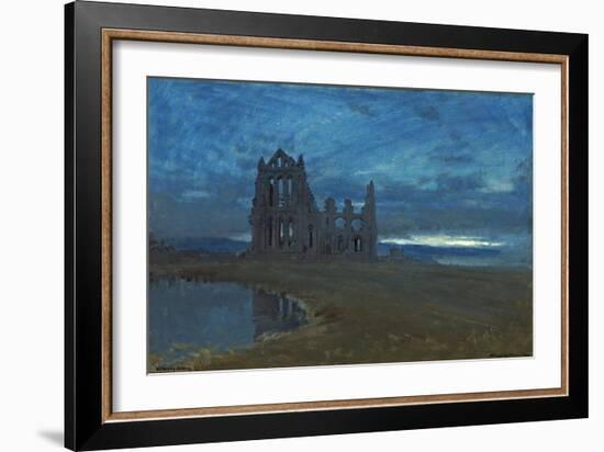 Whitby Abbey, 1900-Albert Goodwin-Framed Giclee Print