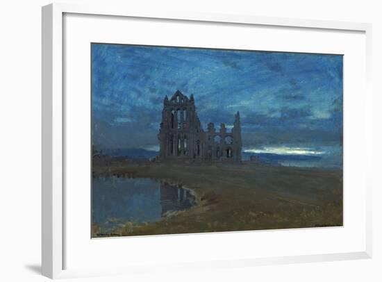 Whitby Abbey, 1900-Albert Goodwin-Framed Giclee Print