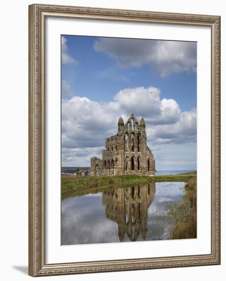 Whitby Abbey Ruins (Built Circa 1220), Whitby, North Yorkshire, England-David Wall-Framed Photographic Print