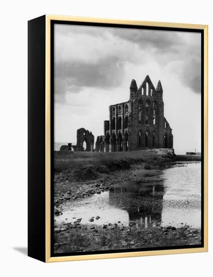 Whitby Abbey-Fred Musto-Framed Premier Image Canvas