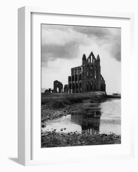 Whitby Abbey-Fred Musto-Framed Photographic Print