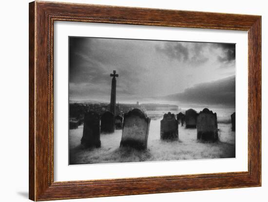 Whitby Graveyard, Yorkshire, England-Simon Marsden-Framed Giclee Print