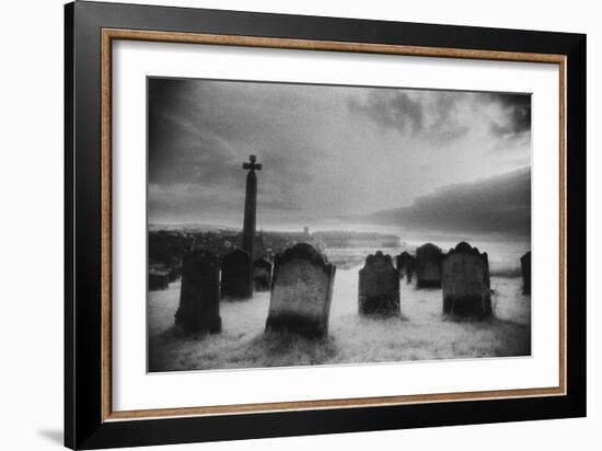 Whitby Graveyard, Yorkshire, England-Simon Marsden-Framed Giclee Print