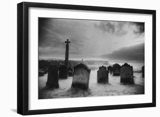 Whitby Graveyard, Yorkshire, England-Simon Marsden-Framed Giclee Print