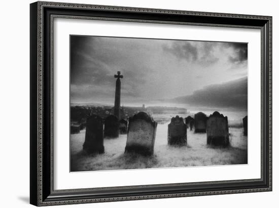 Whitby Graveyard, Yorkshire, England-Simon Marsden-Framed Giclee Print