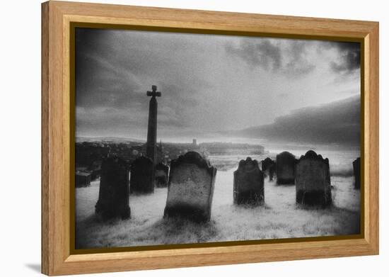 Whitby Graveyard, Yorkshire, England-Simon Marsden-Framed Premier Image Canvas