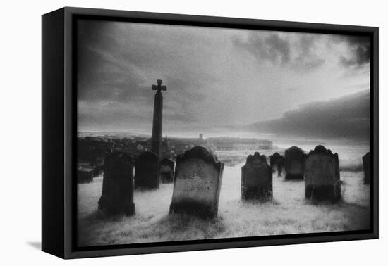 Whitby Graveyard, Yorkshire, England-Simon Marsden-Framed Premier Image Canvas