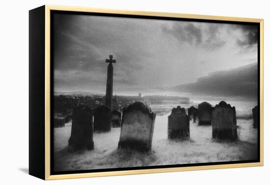 Whitby Graveyard, Yorkshire, England-Simon Marsden-Framed Premier Image Canvas