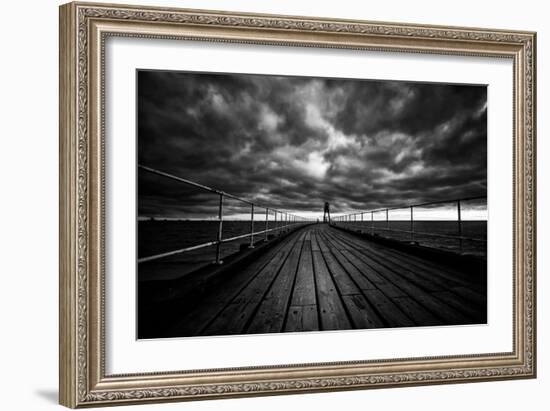 Whitby Pier-Rory Garforth-Framed Photographic Print