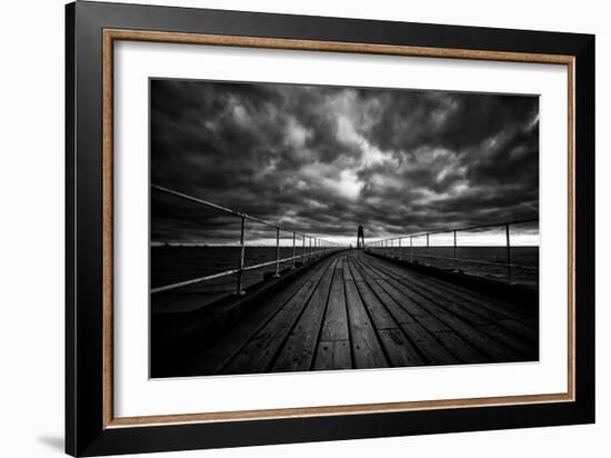 Whitby Pier-Rory Garforth-Framed Photographic Print