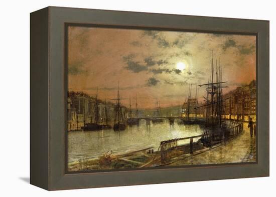 Whitby-John Atkinson Grimshaw-Framed Premier Image Canvas