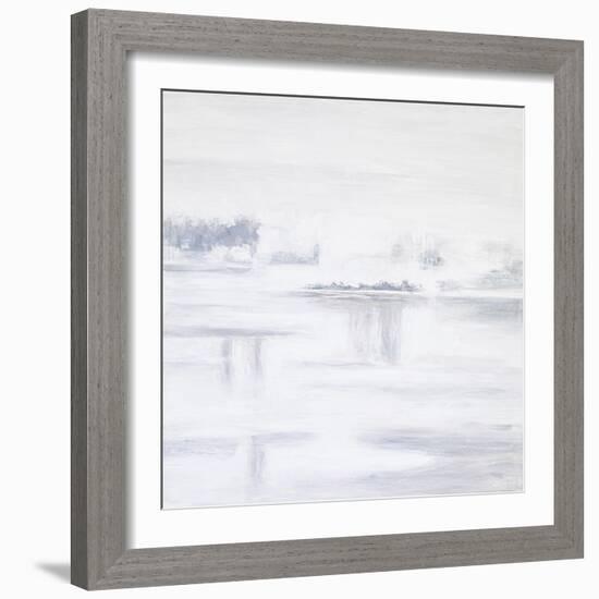 White Abstract I-Hyunah Kim-Framed Premium Giclee Print