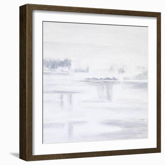 White Abstract I-Hyunah Kim-Framed Premium Giclee Print