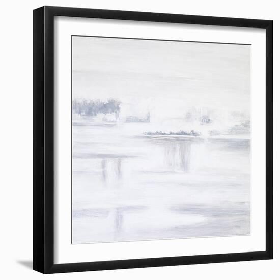 White Abstract I-Hyunah Kim-Framed Premium Giclee Print