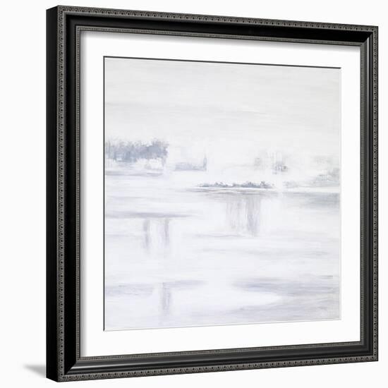 White Abstract I-Hyunah Kim-Framed Premium Giclee Print