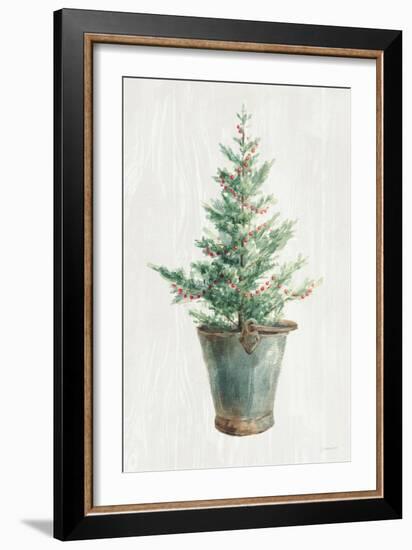 White and Bright Christmas Tree I-Danhui Nai-Framed Art Print