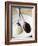 White and Dark Couverture on Spoons-Debi Treloar-Framed Photographic Print